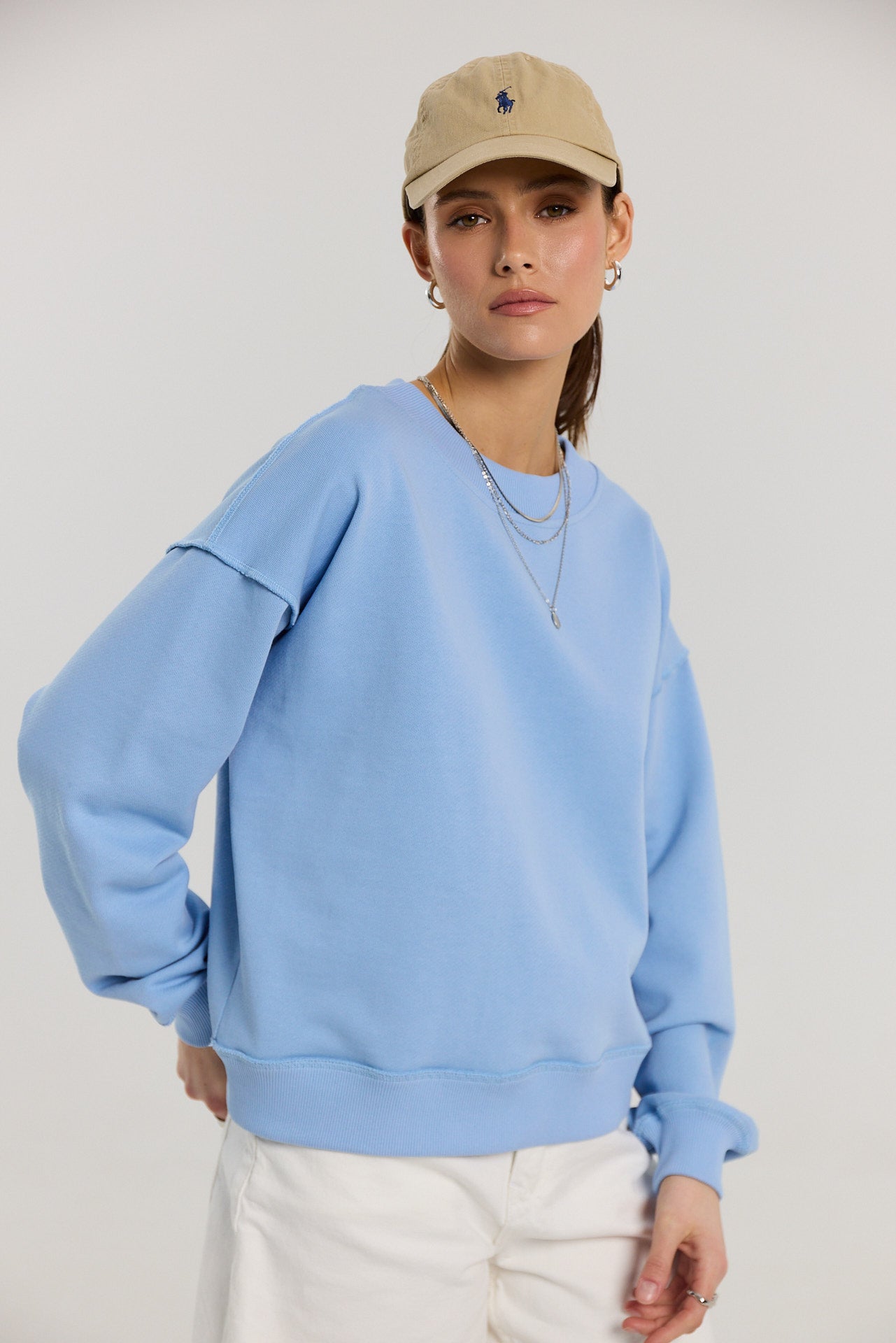 Bluza Chilly powder blue