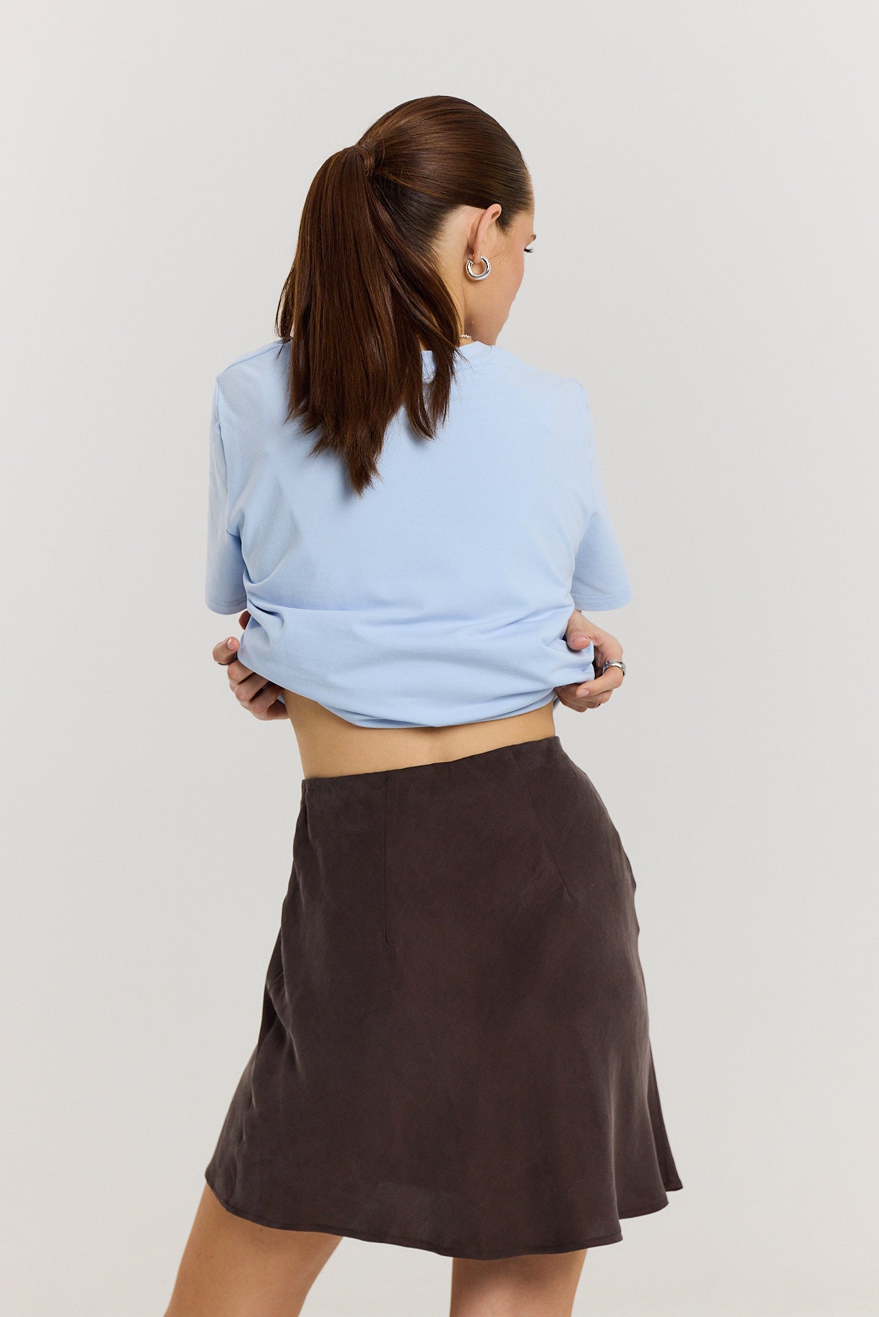 Spódnica Petra short dark chocolate