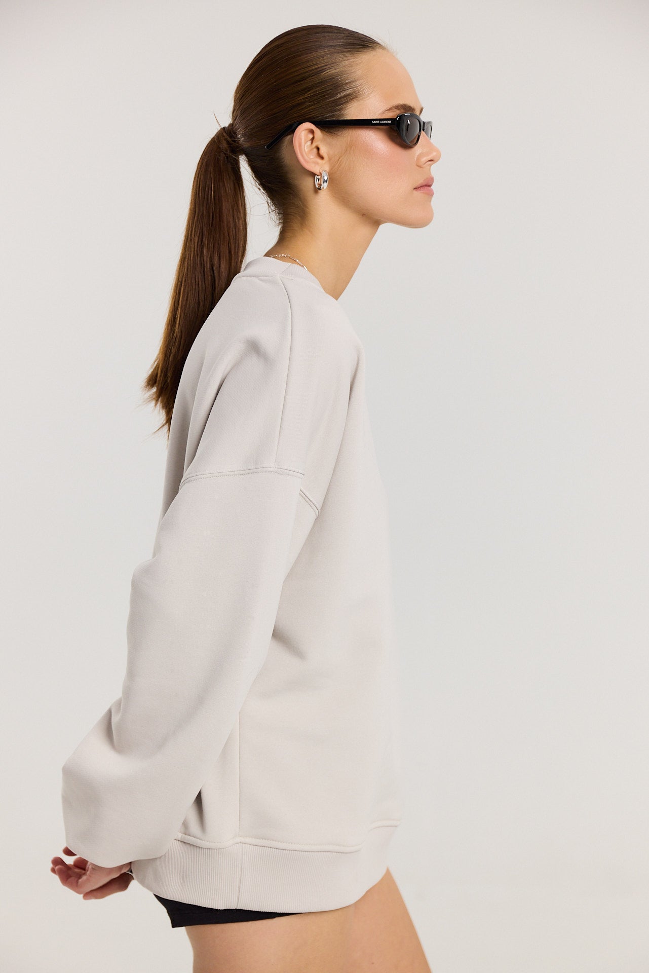 Bluza Boyfriend almond milk