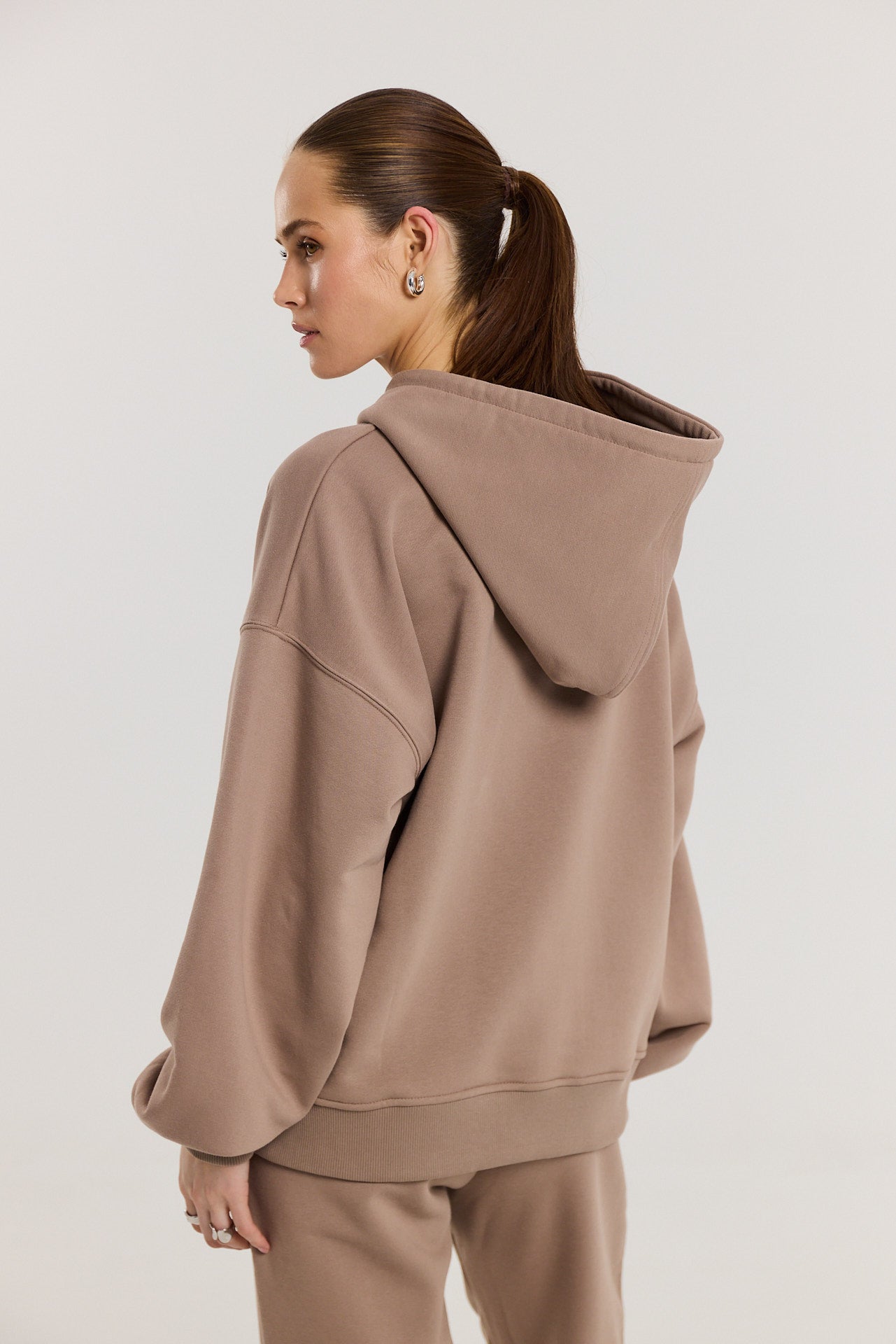 Bluza Boyfriend Hoodie latte