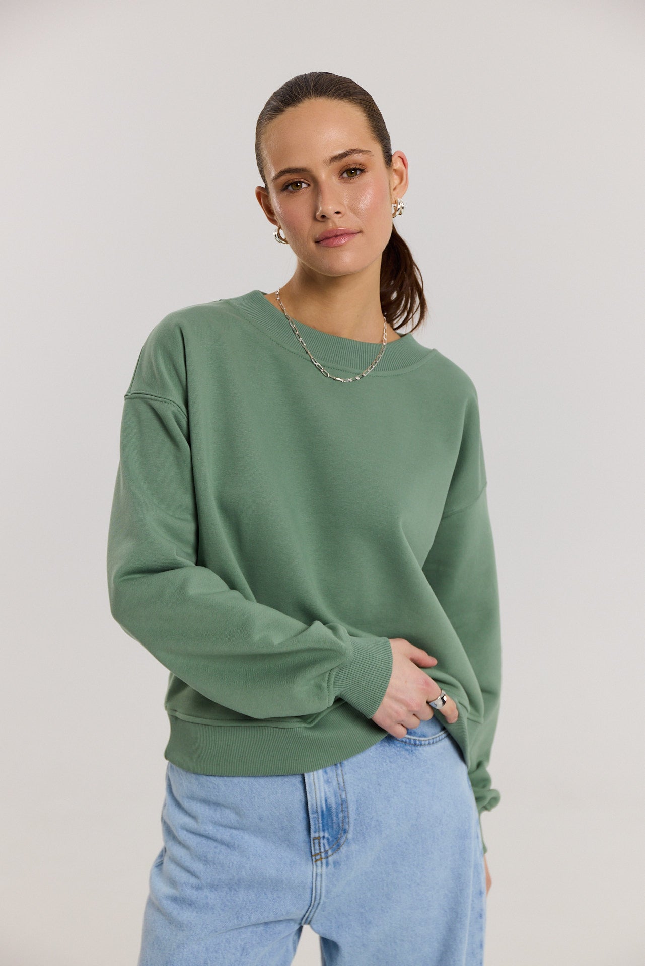 Bluza Chilly dark matcha