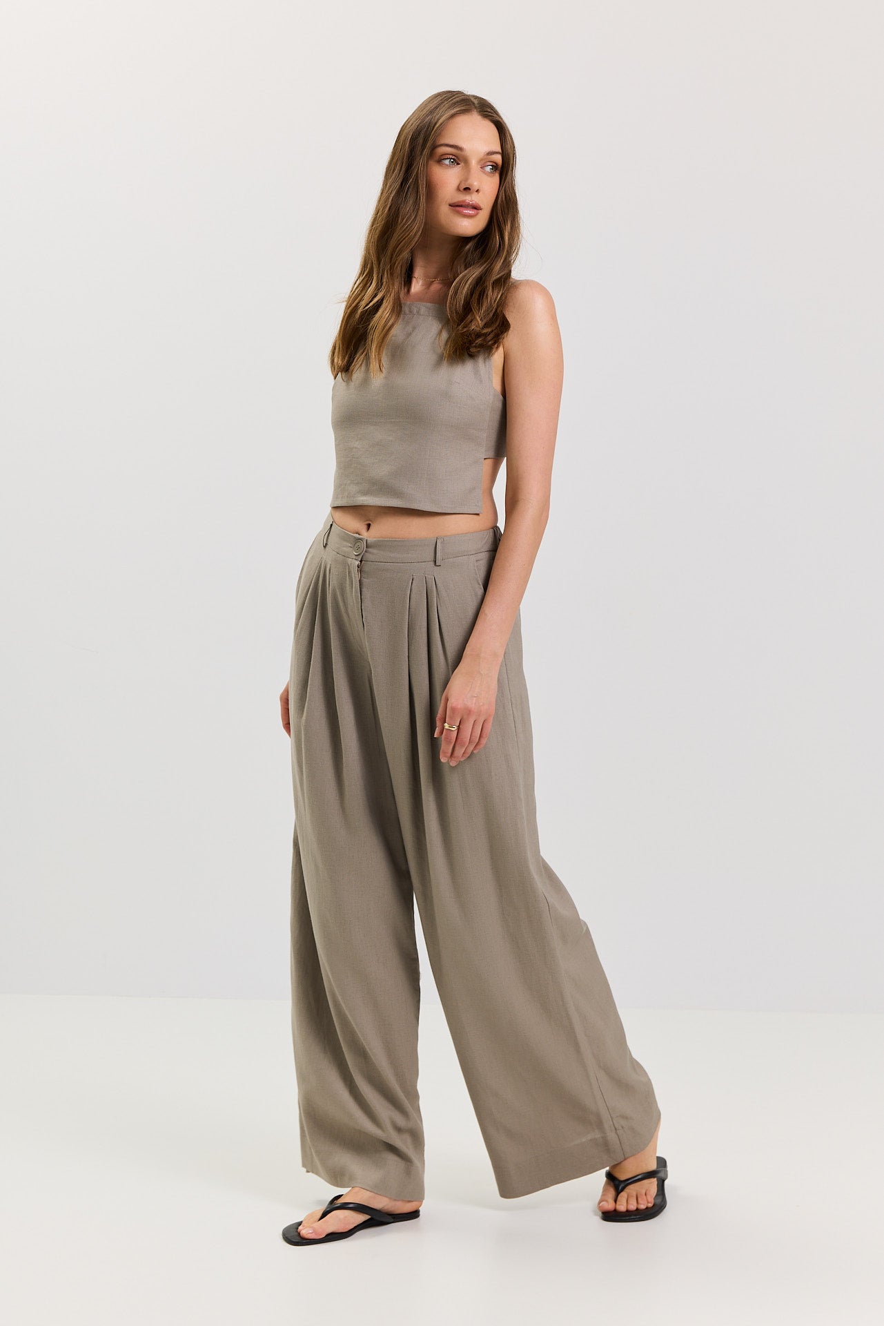 Top Lizzie linen beige