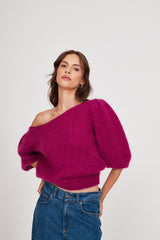 Sweter Gwen raspberry