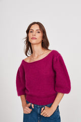 Sweter Gwen raspberry