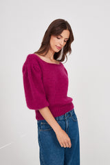 Sweter Gwen raspberry