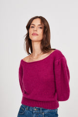 Sweter Gwen raspberry