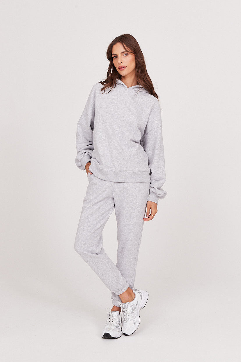 Spodnie dresowe light grey melange