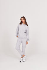 Spodnie dresowe light grey melange