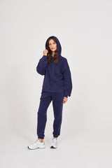 Bluza Boyfriend Hoodie royal navy