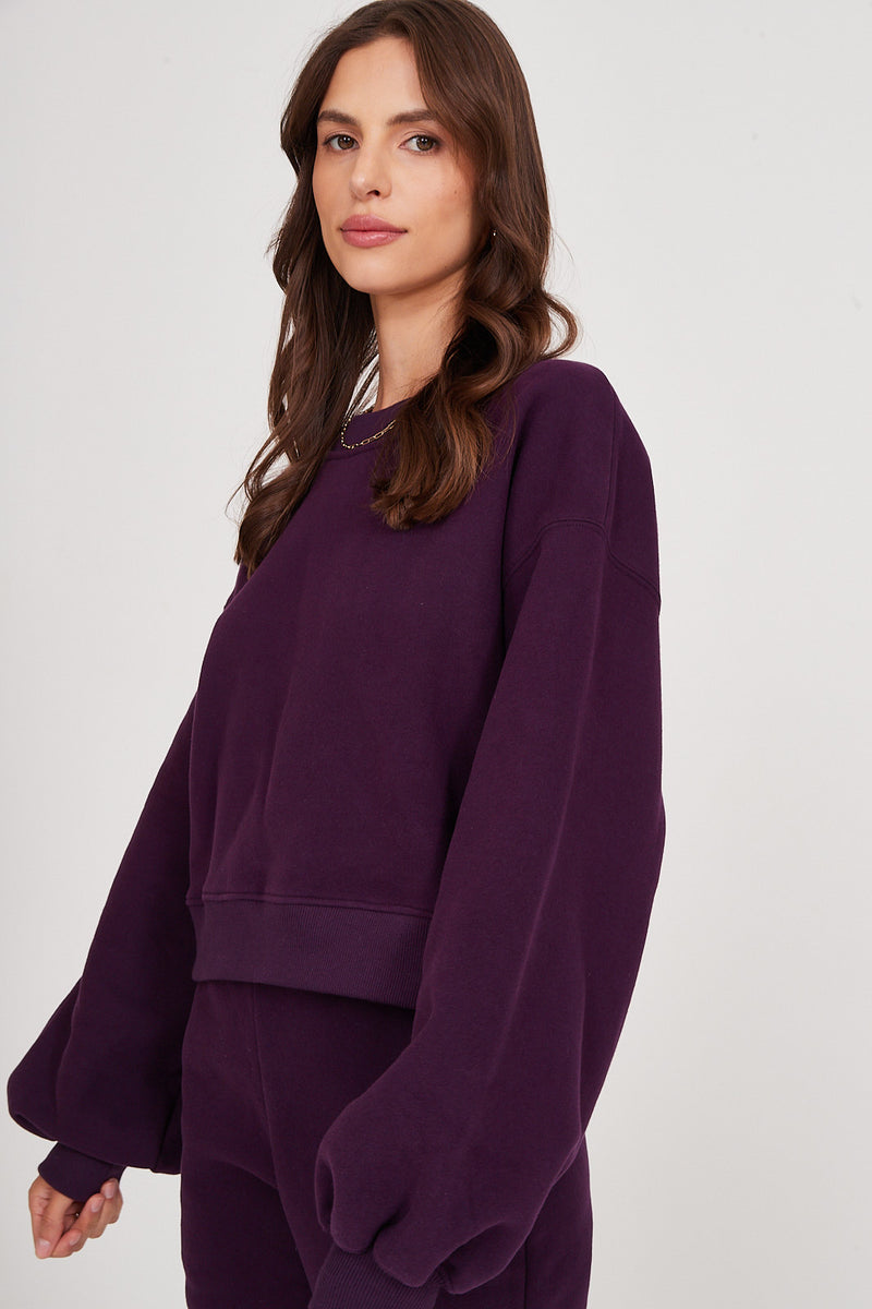 Bluza Charlie plum