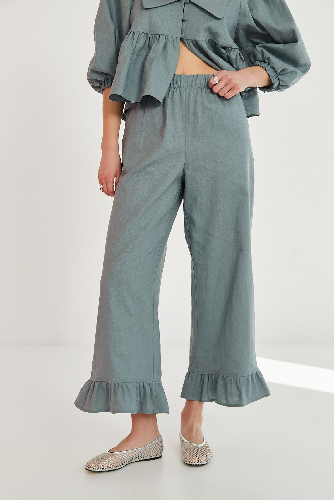 Spodnie Penny sea green