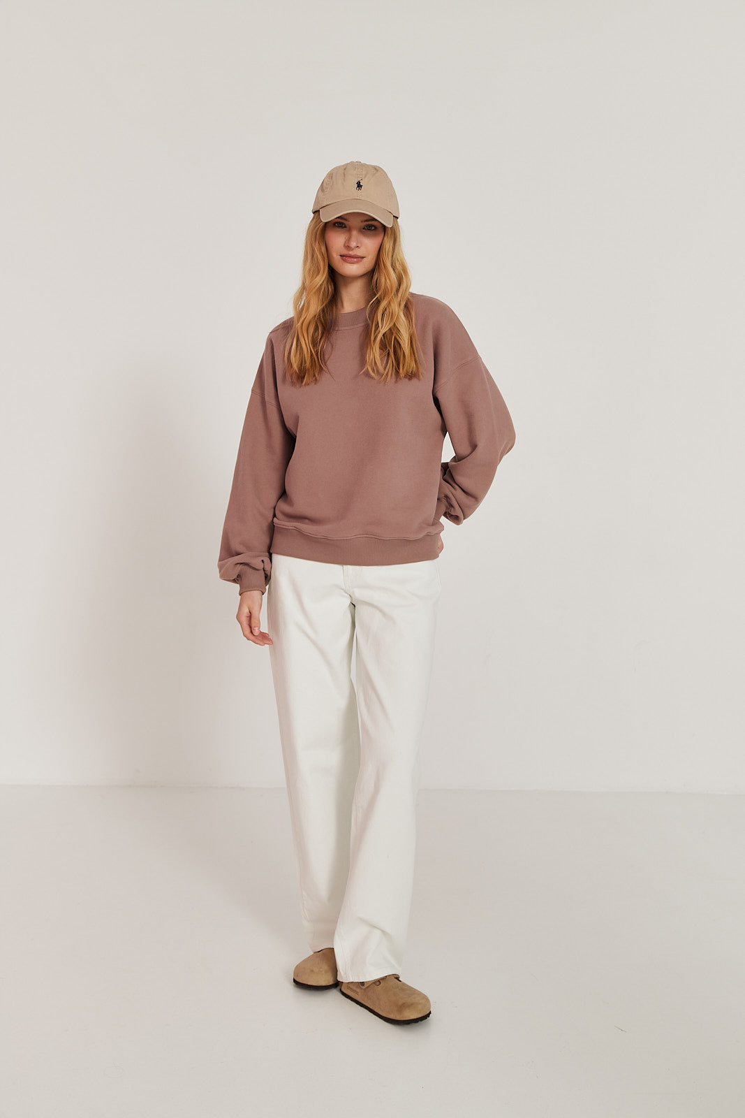 Bluza Boyfriend mocca mousse