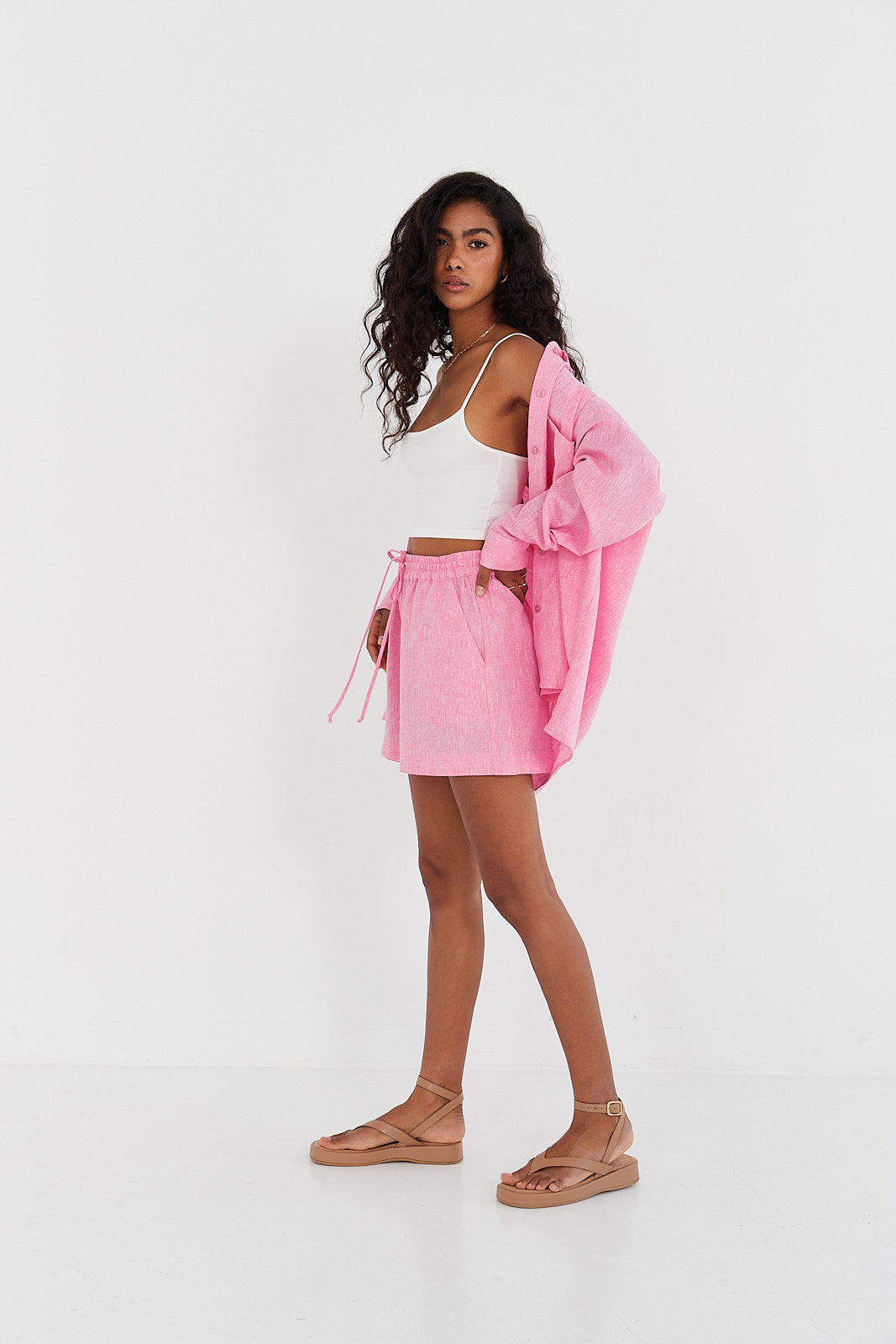 Szorty Gunther pink