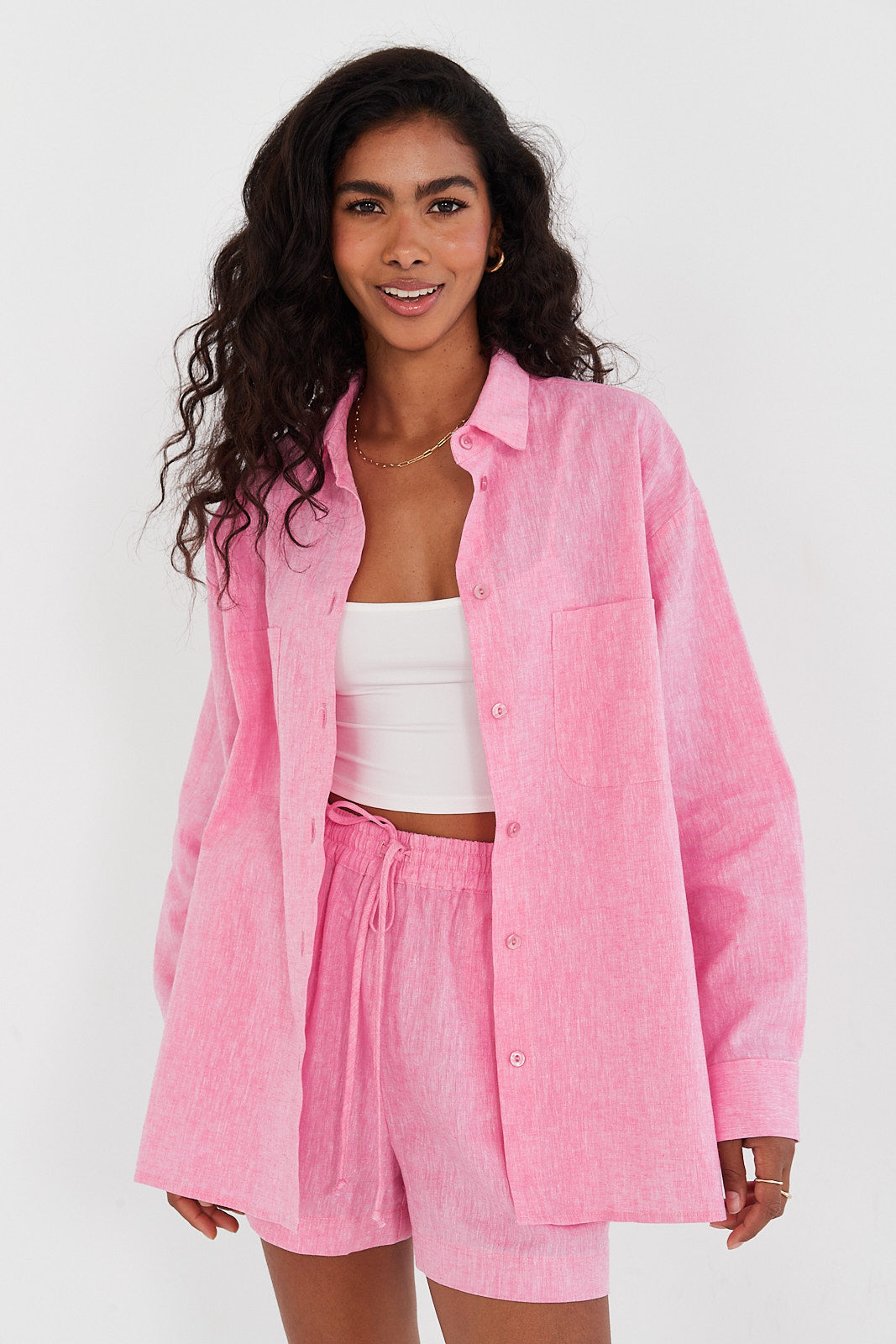 Szorty Gunther pink