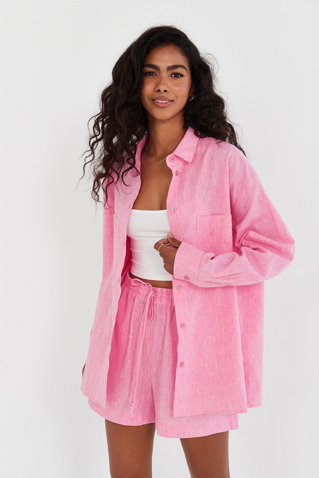 Szorty Gunther pink