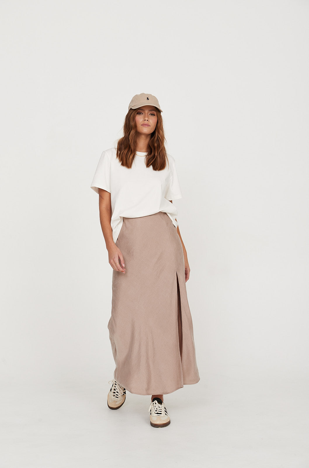 Spódnica Petra long beige