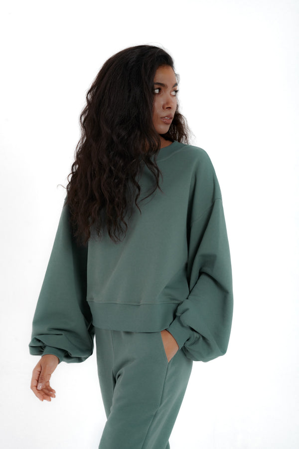 Bluza Charlie matcha