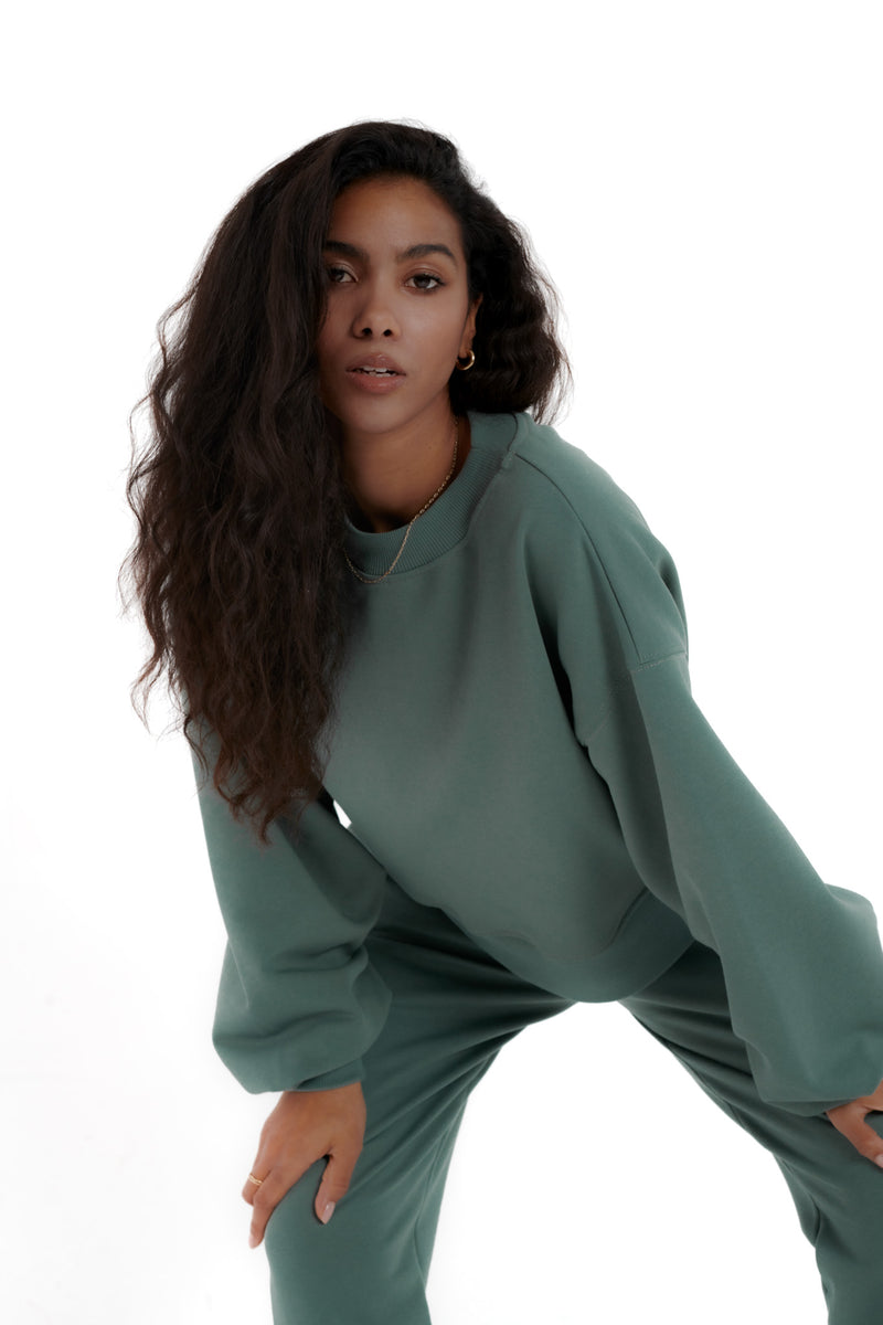 Bluza Charlie matcha