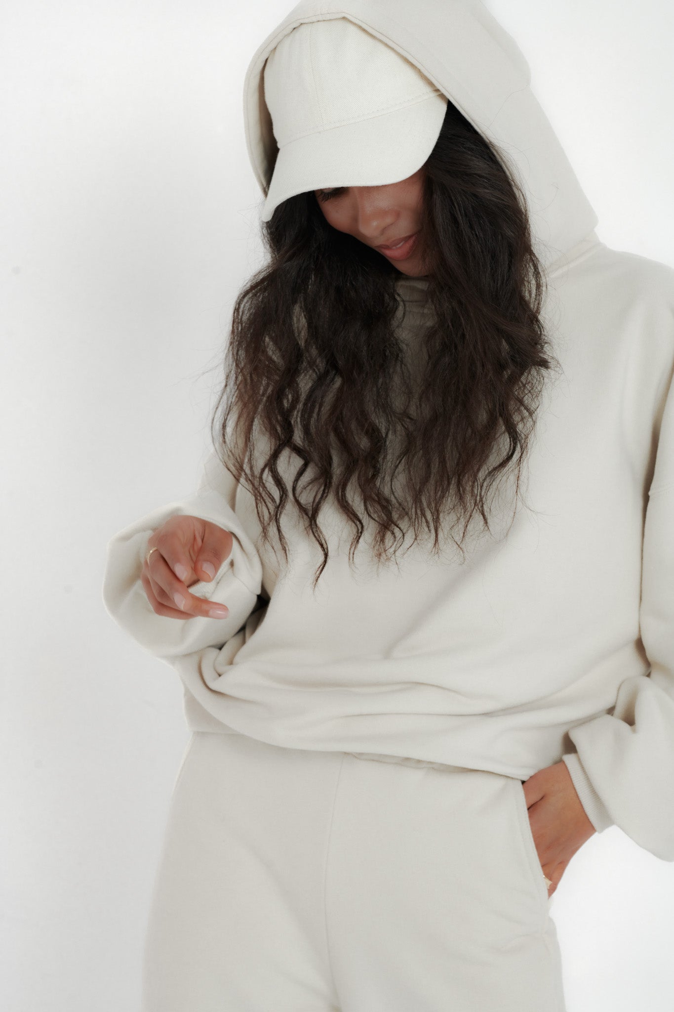 Bluza Boyfriend Hoodie oatmeal