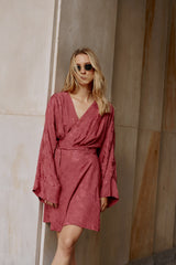 Sukienka Kimono Malina