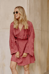 Sukienka Kimono Malina